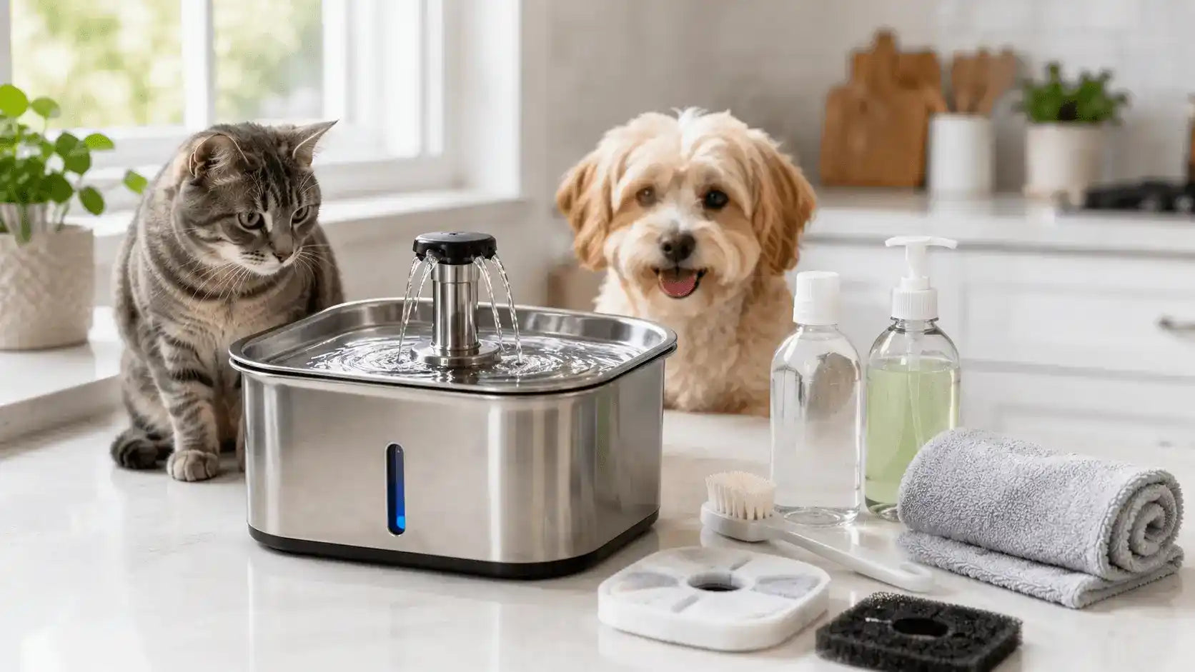 How to Clean a Veken Pet Fountain