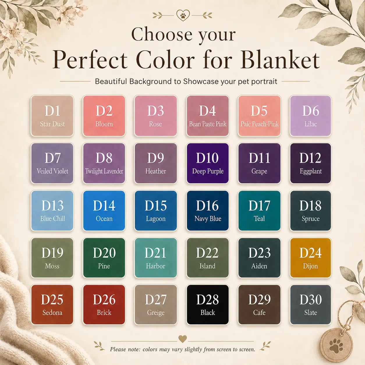 Personalized Pet Portrait Sherpa Blanket