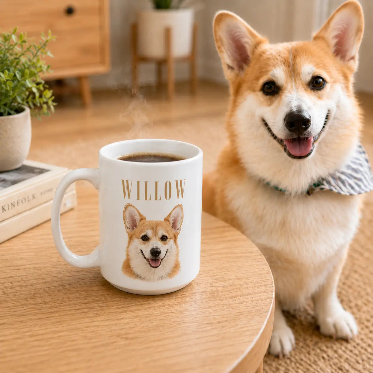 Personalized Pet Portrait Mug