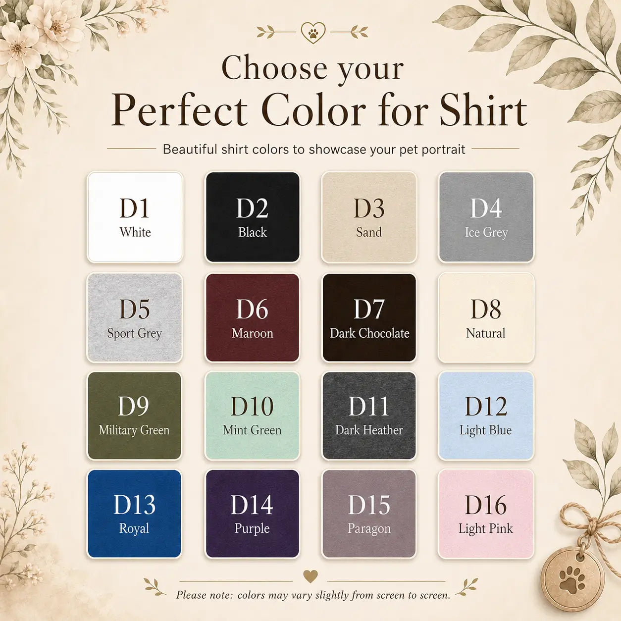 Personalized Pet Portrait T-Shirt