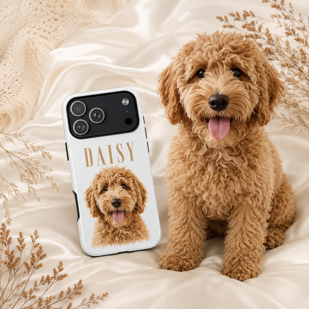 Personalized Pet Portrait Phone Case